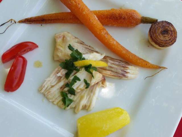 Recettes de Raie et Légumes