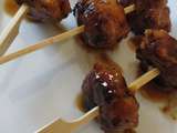 Boulettes de poulet yakitori