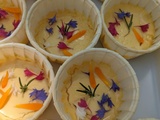 Crème au miel et romarin