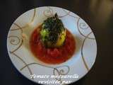 Tomate mozzarella revisitee par christophe michalak