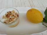 Verrine au citron et meringue italienne