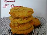Cookies polenta et écorces d'orange