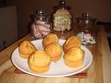 Muffins amandes et fleur d'oranger