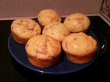 Muffins aux lardons