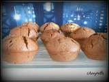Muffins chocolat noir et noisette