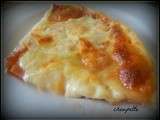 Pizza raclette/mozza/ jambon