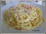 Spaghettis carbonara version 2