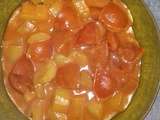 Courgettes et tomates à la sauce tomate