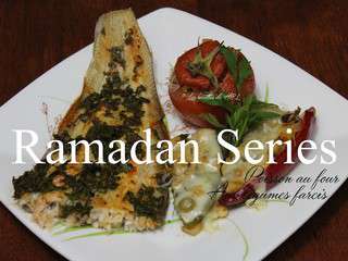 Du poisson au four aux légumes farcis - Spécial Ramadan