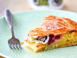 Galette des rois à la framboise