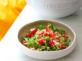 Salade sucrée-salée au quinoa, fraises & balsamique