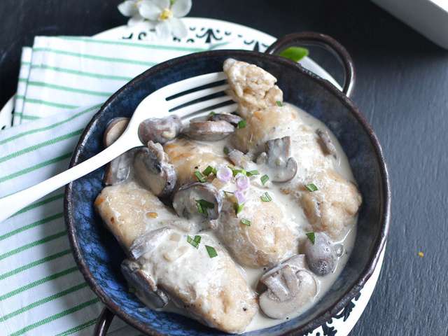 Quelle Sauce Pour Des Quenelles Aux Champignons Recettes de Sauce aux champignons et Quenelles