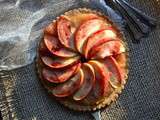 Tarte fine & gourmande pomme-châtaigne-pavot