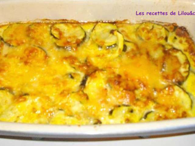 Recettes De Gratin De Courgettes Et Saumon Fumé