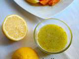 Ladholemono : un peu d'huile et de jus de citron pour accompagner un poisson