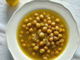 Pois chiches en soupe grecque citronnée (et le secret contre les ballonnements)