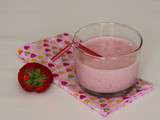 Milk-shake vanille fraise (au Thermomix)