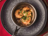 Gambas à l’ail et persil