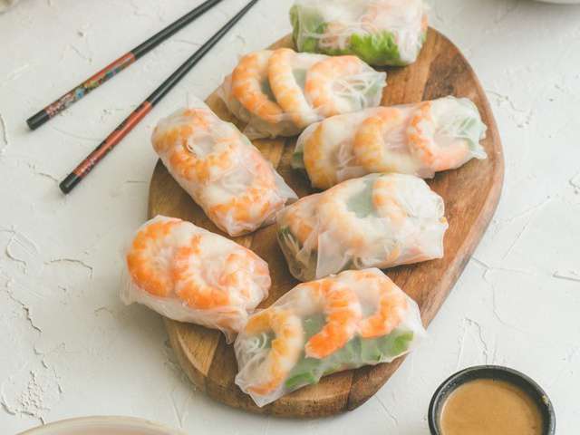 Sauce Rouleau De Printemps Beurre De Cacahuète