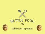 Tatin de pommes de terre violettes – Battle food #42