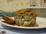 Cake aux noix et au Bleu d'Auvergne