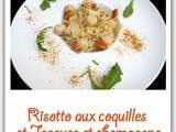 Risotto de coquilles st Jacques au champagne