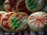 Sablés de Noël au pain d’épices, décor glaçage royal