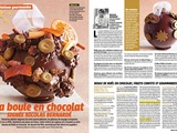 Boule gourmande — Cuisine Actuelle «Pâtisserie» – Automne 2014 n° 8