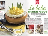 Défi pâtisserie : Le baba ananas-coco