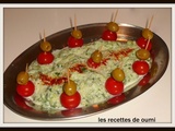 Salade concombre et yaourt (cacik)