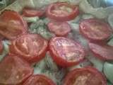 Tarte artichaut - tomates- lardons