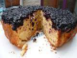 Blueberry cake ou cake à la myrtille
