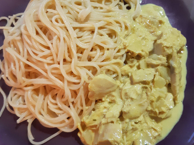 Recettes de Curry de poulet de Les recettes de Poune