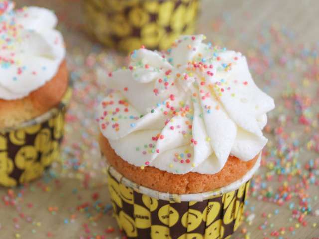 Recette Cupcakes au mascarpone goût vanille