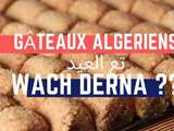 Gâteaux algériens pour el 3id الحلويات الجزائرية للعيد