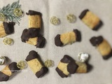 Biscuits bûchettes (bredele) noisettes vanille et un ingrédient mystère