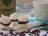 Meringues au chocolat et à la confiture d'azukis