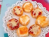 Apériquiches tomate mozza et St Paulin