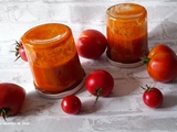 Coulis de tomates du jardin au Cook Expert
