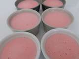 Crème à la vanille et à la poudre de biscuits rose de Reims réalisée au Cook Expert