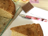 Gâteau au yaourt à la fleur d'oranger