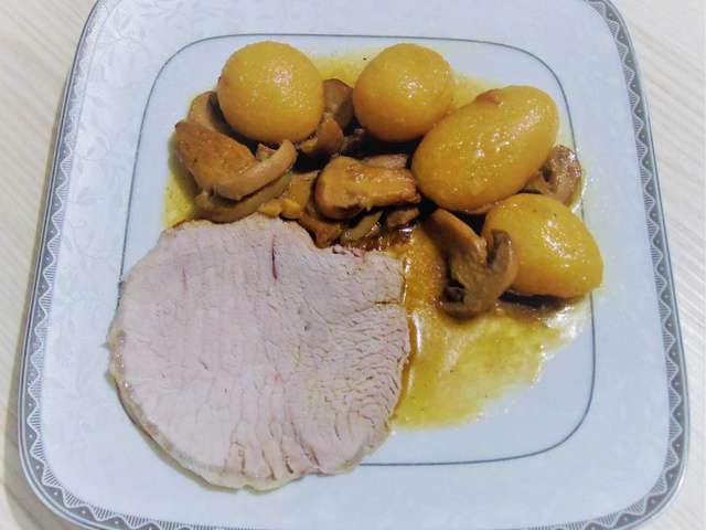 Recettes de Rôti de Porc et Pomme de terre