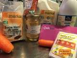 Produits bio madeleines carottes miel