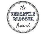 Tag - The Versatile Blogger Award