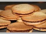Biscuits sandwich chocolat style choco...thermomix