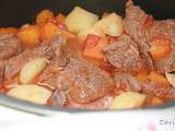 Boeuf aux carottes et pommes de terre