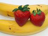 Clafoutis banane fraise