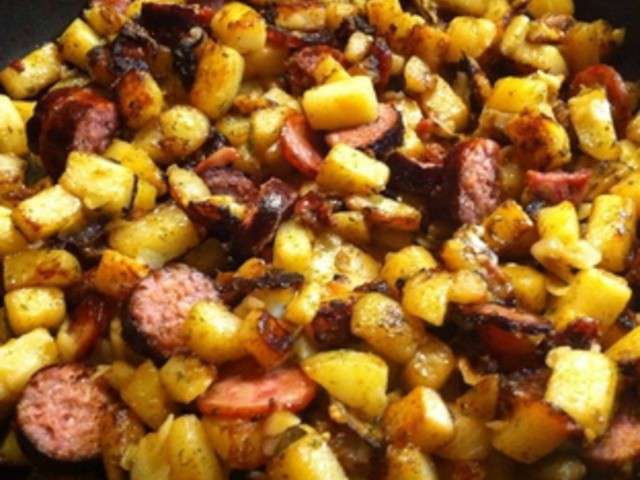 Recettes de Saucisse et Pomme de terre - 2