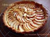 1ère pâte feuilletée : tarte aux pommes