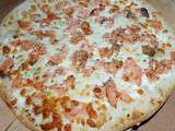 Ce soir c'est pizza saumon ! Un vrai régal ! #masterchefmoulinex